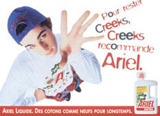Ariel publicit&eacute;