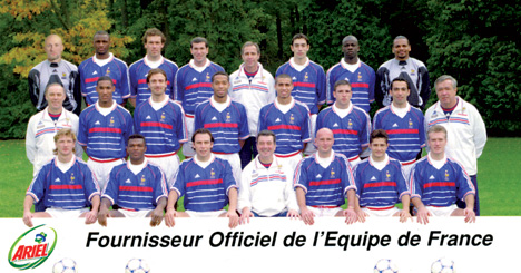 Ariel &eacute;quipe de france