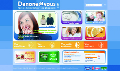 Danone & Vous, la marque relationnelle à l'ère Internet