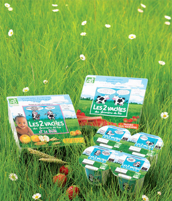 Les2Vaches, un nouveau modèle pour Danone