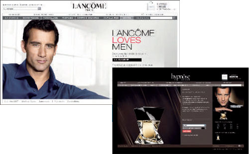 Lancôme à la conquête des hommes