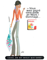 Canderel, de l'aliment � l'accessoire de mode