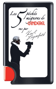 Canderel, de l'aliment à l'accessoire de mode