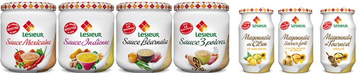 Lesieur en pots