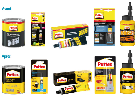 Le design au coeur de la relance mondial de Pattex