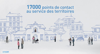 La Poste 17000 points contact