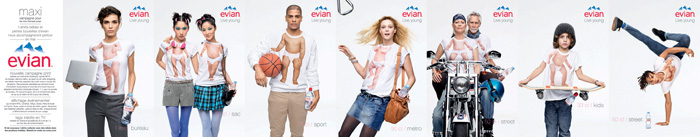Affiches Evian