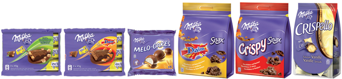 Gamme Milka