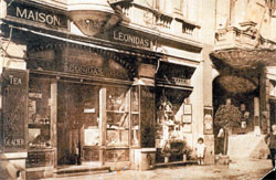 Premier tea room de la maison Leonidas