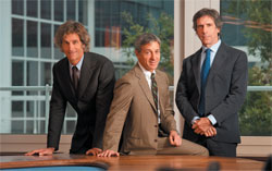 Guido, Luca et Paolo Barilla.