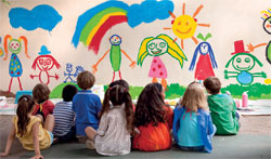 Chaque été, un milliers d'enfants sont accueillis au Village Kinder.