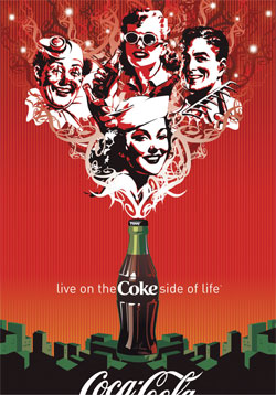 Affiche coca-cola