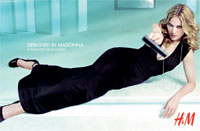 madonna pour H&M