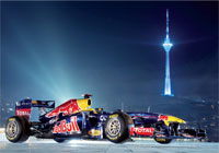 Voiture Red Bull