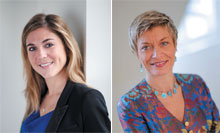 Vanessa Delnaud-Robine et Isabelle Leroux