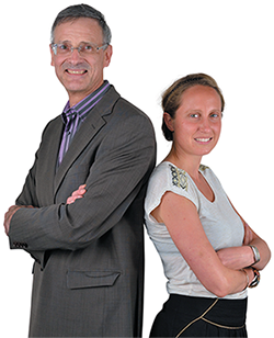 Jean-Marc Buteux et Anne Moreau