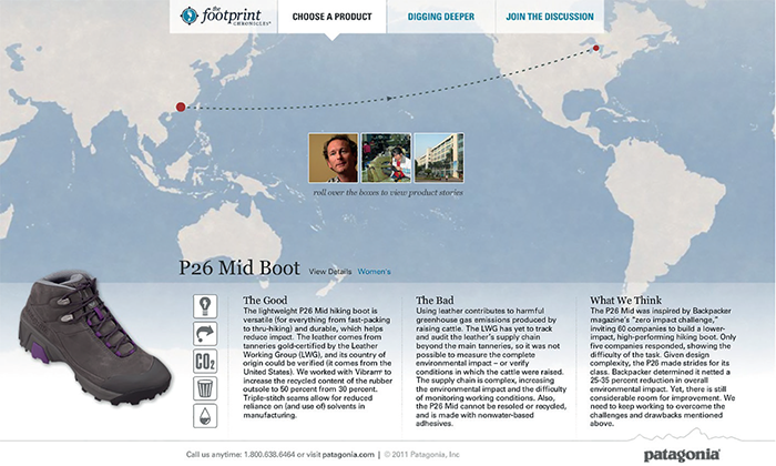 Footprint chronicles
