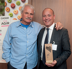Yann Arthus-Bertrand et Jean-Baptiste Santoul