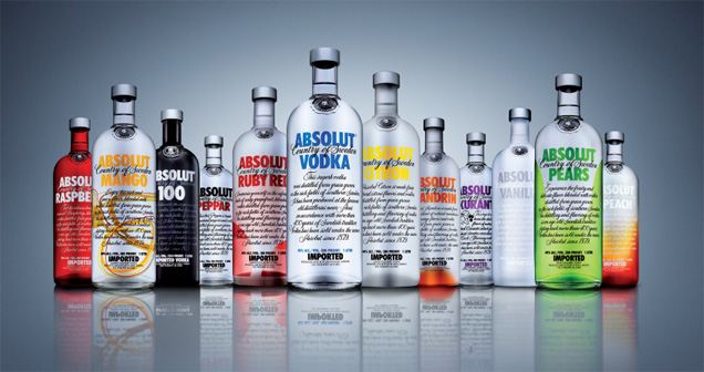 Absolut vodka