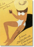 1937. Premi&egrave;re publicit&eacute; &agrave; promesse beaut&eacute;. Dor&eacute;navant, pour brunir vite il ne sera plus n&eacute;cessaire de br&ucirc;ler d'abord, peler ensuite. Quelques cuiller&eacute;es &agrave; bouche d'Ambre Solaire suffisent.
