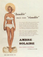 Pub Ambre Solaire