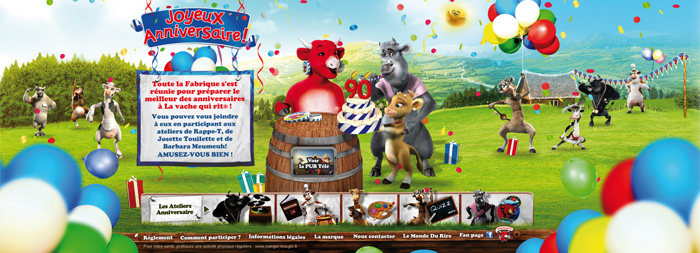 Anniversaire La Vache qui rit