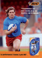 Rugby sponsort Bic
