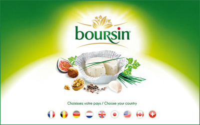 Boursin site web