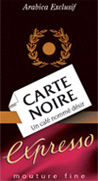 Carte Noire expresso