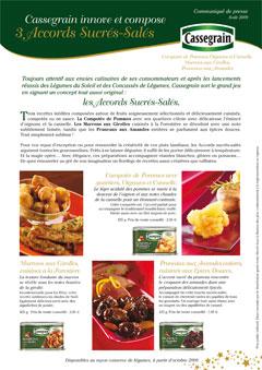 Cassegrain recette