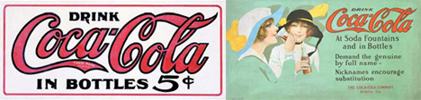 Coca cola bottles
