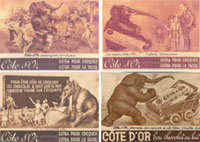 Réclames durant les années 1930