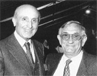 Daniel Carasso et Antoine Riboud
