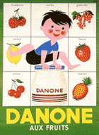 Danone yaourt fruits