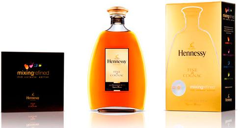 Hennessy flacon cognac