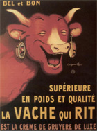 affiche La vache qui rit