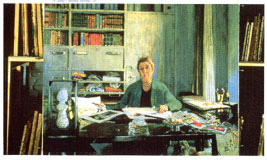 Jeanne Lanvin, tableau expos&eacute; au Centre Georges-Pompidou