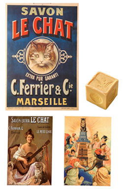 Premières réclames des années 1900