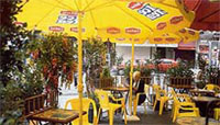 Terrasse caf&eacute; Lipton