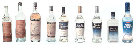 Bouteilles de Marie Brizard