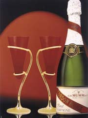 Coupe champagne Mumm