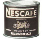 Nescaf&eacute; - extrait de caf&eacute; en poudre