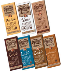 Gamme nestle dessert