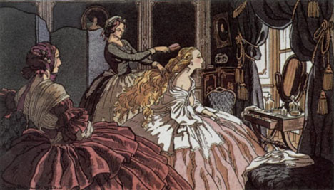 Illustration de mode Pétrole Hahn