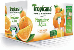 Tropicana fontaine a jus